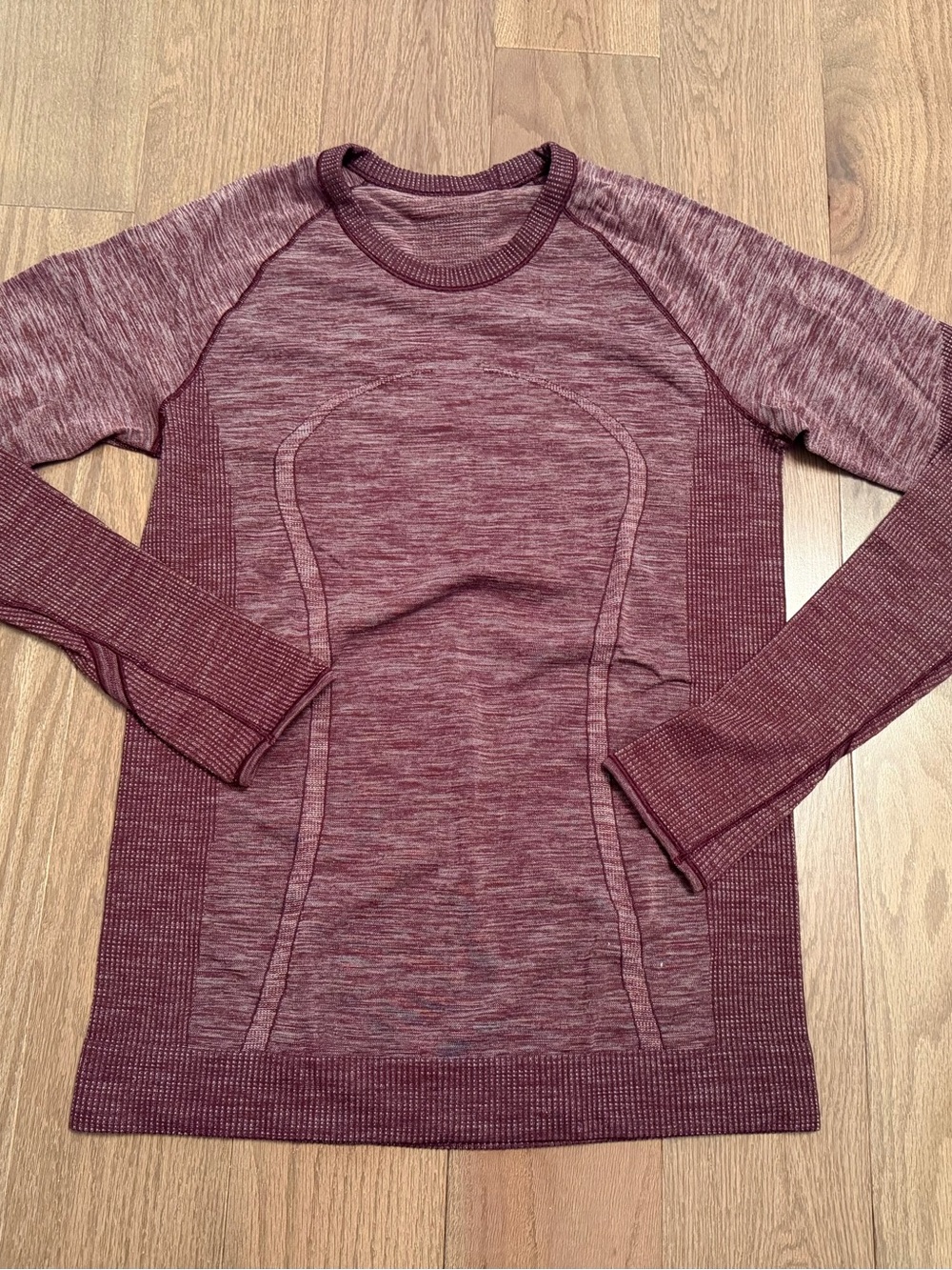 Lululemon Swiftly Wool Pullover- Burgendy
